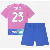AC Milan Fikayo Tomori #23 Replica Third Minikit 2023-24 Short Sleeve (+ pants)